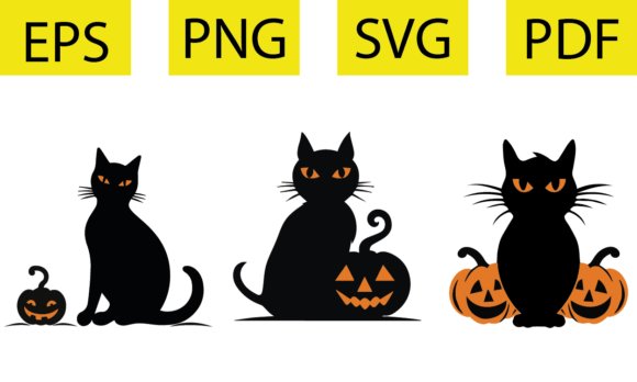 Black Cat Sublimation for Halloween