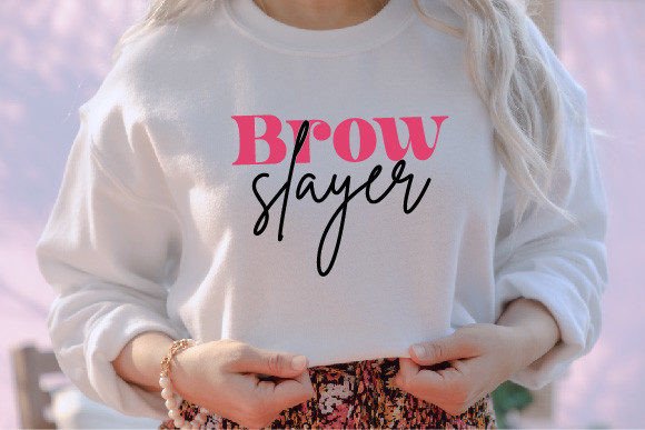 Brow Slayer Beauty SVG