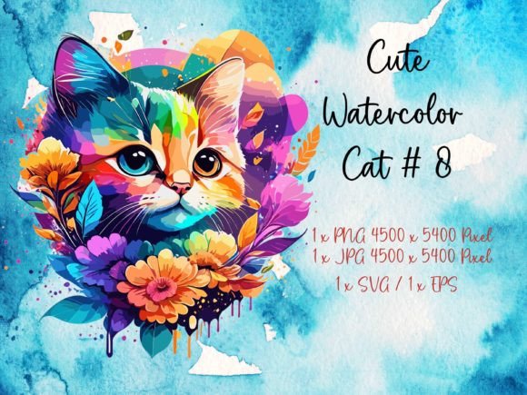 Cute Watercolor Cat 8: A Designer’s Real-World Embroidery Review