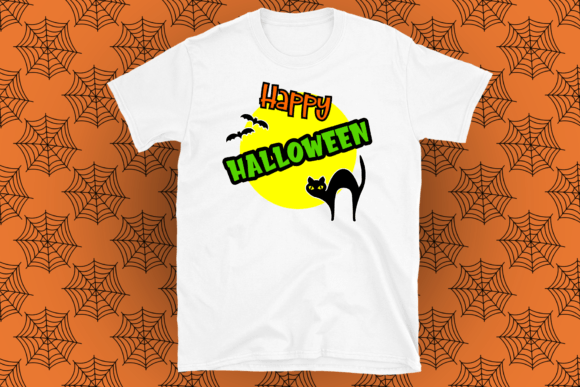 Happy Halloween Black Cat