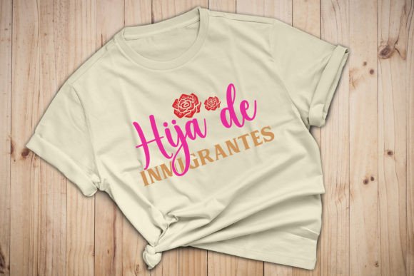 Hija De Inmigrantes Latina SVG