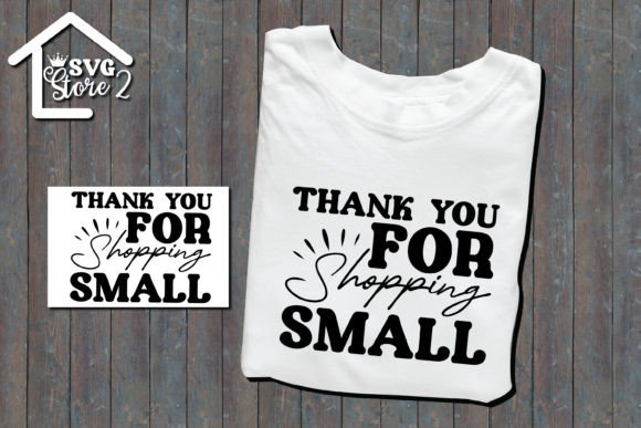 Thank You for Shopping Small SVG